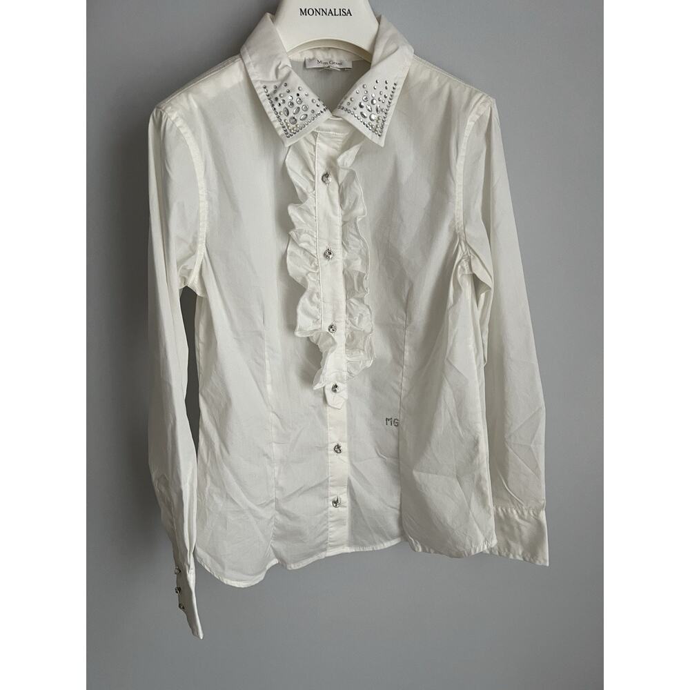 Miss Grant girls fashion shirt with rhinestones size 9Y